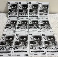 12 Pack Lot One Piece Card Game- Op14 The Azure Sea's Seven Dash Pack - Image 1