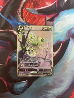 Celebi V (Alternate Full Art) 245/264 Swsh08: Fusion Strike Holo Pokemon Card - Image 1