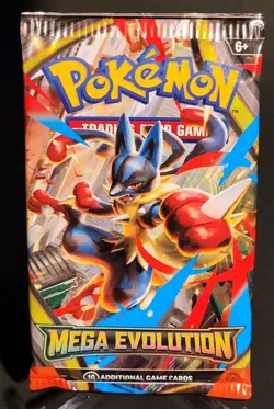2025 Enhanced Mega Evolutions Pokemon Cards - 1 Pack - 10 Cards - Factory Sealed - Image 1