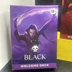 MTG Magic The Gathering 2024 Black Red Blue Welcome Deck Cards - NEW in Box Lot - Image 2