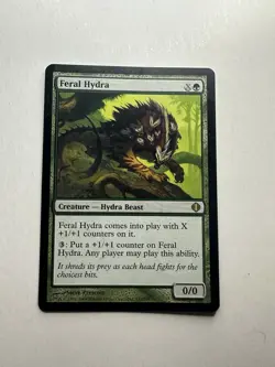 Feral Hydra LP Shards of Alara Magic The Gathering Creature Hydra Light Play - Image 1