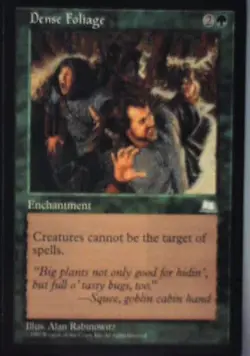 Dense Foliage - Weatherlight: #124, Magic: The Gathering Lp C286 - Image 1