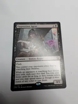 Magic the Gathering Opposition Agent CMR NM - Image 1