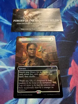 Dwight's Weapon Stash Foil Steelshaper's Gift The Office: Dwight's Destiny - Image 1