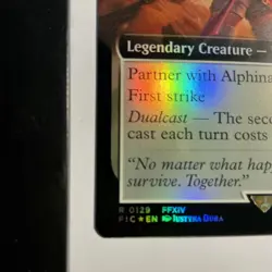 MTG Alisaie Leveilleur (Extended Art) Commander: Final Fantasy Foil (Rare) - Image 4