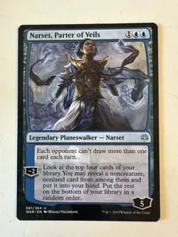 Narset, Parter of Veils War of the Spark Regular X1 NM - Image 1