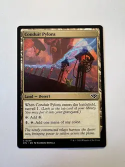 Conduit Pylons - MTG Outlaws of Thunder Junction - NM - Image 1