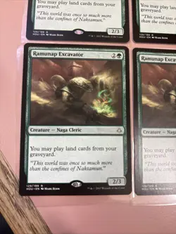 1x Ramunap Excavator NM Hour of Devastation Regular MTG - Image 1