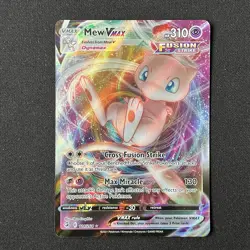 Mew VMAX 114/264 Fusion Strike Pokemon Card - Image 2