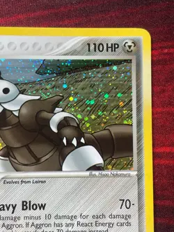Aggron 2/92 Holo Rare - Pokemon ex Legend Maker - NM - Image 3