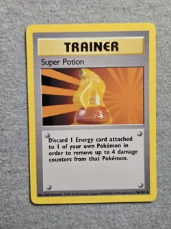 Pokemon Card Super Potion 90/102 Base Set 4TH PRINT UK 1999-2000 WOTC - Image 1