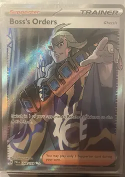 Pokemon 2023 Paldea Evolved Boss's Orders 248/193 Full Art Ultra Rare - Image 1