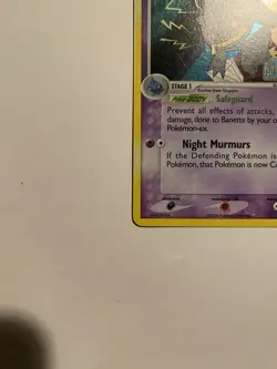 2006 Pokemon EX Crystal Guardians Banette Reverse Holo #1/100 - NM - Image 5