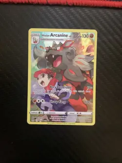 Hisuian Arcanine TG08/TG30 Lost Origin Trainer Gallery Ultra Rare Pokemon TCG NM - Image 1
