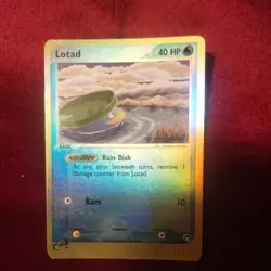 Lotad 66/100 Sandstorm Reverse Holo Pokemon - Image 1