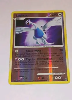 Pokemon Lugia Secret Wonders 14/132 Reverse Holo Rare 90 HP Basic English - Image 1