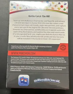NEW Pokemon TCG Scarlet & Violet 151 Booster Bundle SEALED Box 6 Booster Packs - Image 2
