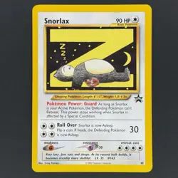 [LP] Snorlax 49 Black Star Promo WOTC Pokemon League - Image 1