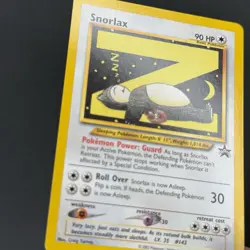 [LP] Snorlax 49 Black Star Promo WOTC Pokemon League - Image 5