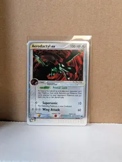 2003 pokemon Sandstorm (SS) Aerodactyl EX #94/100 *read description* - Image 1