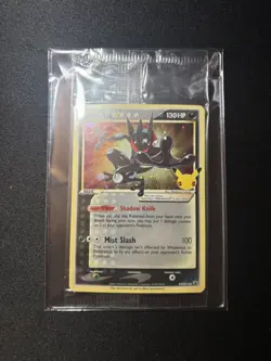 *SEALED* Greninja Gold Star SWSH144 Pokemon Celebrations ETB Promo Black Star - Image 1