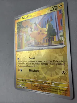 Pokemon TCG * SV Paldea Evolved * 62/193 Pikachu REVERSE HOLO Common * NM - Image 2
