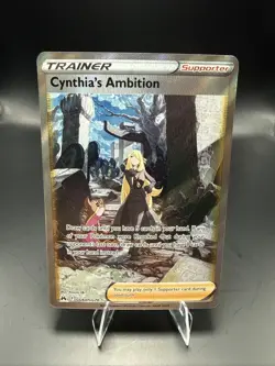 Pokemon TCG Cynthia's Ambition Crown Zenith: Galarian Gallery GG60/GG70 - Image 1