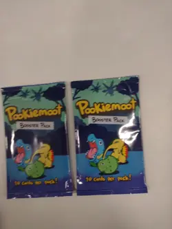 2 Pookiemoot Pokemon fan art Gen 2 Poke Derp Sealed 2 Booster Packs New - Image 3