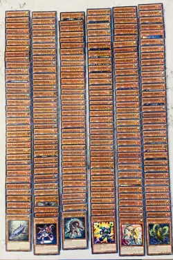 208 Yu-Gi-Oh ORANGE EFFECT MONSTER LOT, ALL 1ST EDITIONS - Image 1
