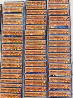 208 Yu-Gi-Oh ORANGE EFFECT MONSTER LOT, ALL 1ST EDITIONS - Image 4