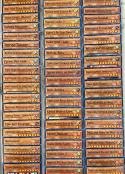 208 Yu-Gi-Oh ORANGE EFFECT MONSTER LOT, ALL 1ST EDITIONS - Image 5