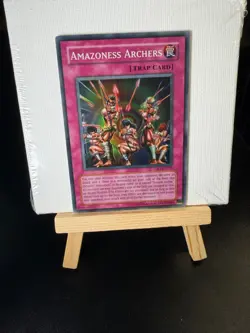 Amazoness Archers Super Rare DR1-EN151 Near Mint Yu-Gi-Oh - Image 1
