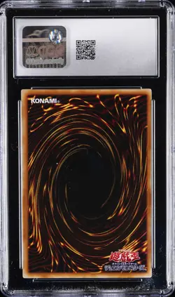 2001 YU-GI-OH! PREM PACK 4 - ULTRA RARE - JPN MAGIC CYLINDER CGC 10 GEM MINT - Image 2