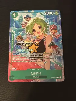 Camie OP06-025 EN ONE PIECE TCG 2023 Championship Top Player-NM - Image 1