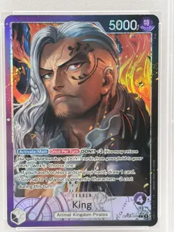 2024 One Piece OP08 King Leader Alternate Art PSA 10 Gem Mint #057 - Image 3