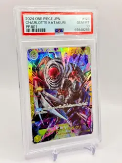 2024 One Piece JP PRB-01 The Best OP03-123 Charlotte Katakuri PSA 10 SEC - Image 4