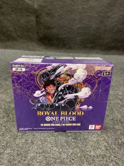 One Piece TCG OP10 Royal Blood Booster Box English Factory Sealed Worn Box - Image 1