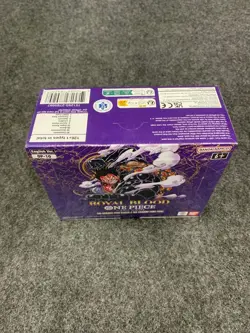 One Piece TCG OP10 Royal Blood Booster Box English Factory Sealed Worn Box - Image 2