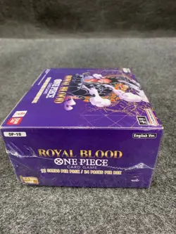One Piece TCG OP10 Royal Blood Booster Box English Factory Sealed Worn Box - Image 3