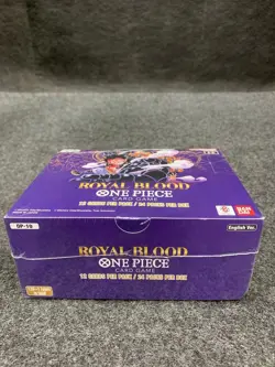 One Piece TCG OP10 Royal Blood Booster Box English Factory Sealed Worn Box - Image 4