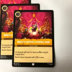 World's Greatest Criminal Mind Fabled 4x x4 Disney Lorcana Playset - Image 1