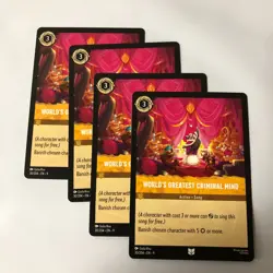 World's Greatest Criminal Mind Fabled 4x x4 Disney Lorcana Playset - Image 2