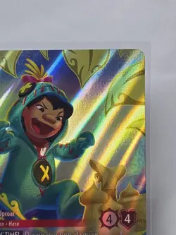 Disney Lorcana Lilo Causing an Uproar (Enchanted) 217/204 Reign of Jafar NM - Image 3
