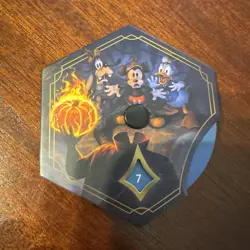Disney Lorcana League Promo Prize Lore Counter/Dial - Spooky Sight Whispers - Image 1