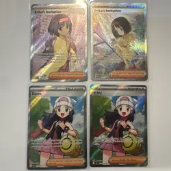 Pokemon TCG x4 NM card lot Trainer lot - Image 1