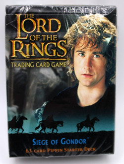 LORD OF THE RINGS TRADING CARD GAME SIEGE OF GONDOR PIPPIN STARTER DECK *New* - Image 1