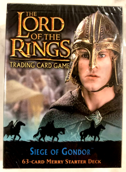 LORD OF THE RINGS TRADING CARD GAME SIEGE OF GONDOR MERRY STARTER DECK *New* - Image 1