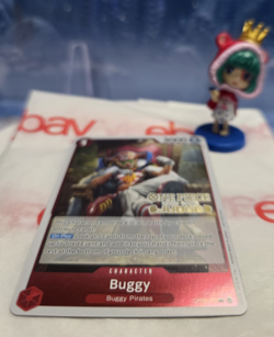 Buggy OP03 028 JUDGE PROMO GOLD STAMP ENGLISH One Piece Card Game NM/M - Image 1