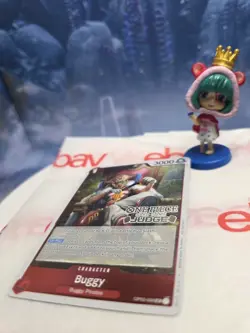 Buggy OP03 028 JUDGE PROMO GOLD STAMP ENGLISH One Piece Card Game NM/M - Image 3