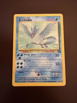Pokemon TCG Articuno Fossil Card 17/62 Regular 1999-2000 - Image 1